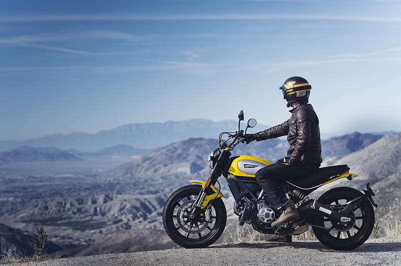 Vehicles, Ducati Scrambler, Motorcycle, HD wallpaper