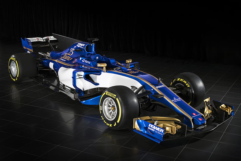 2017 Sauber F1 C36, Formula 1, Open Top, Race Car, Turbo, V6, HD wallpaper