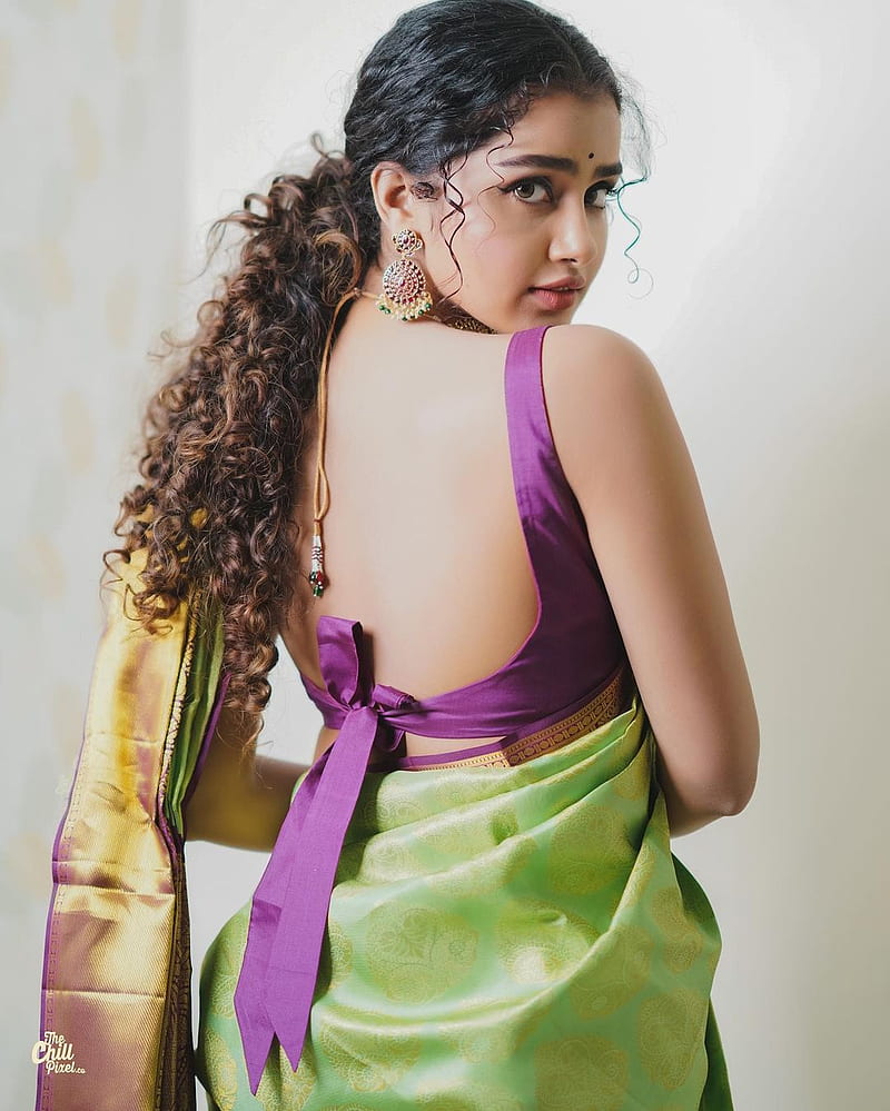 Anupama parameswaran, dress, hair, HD phone wallpaper