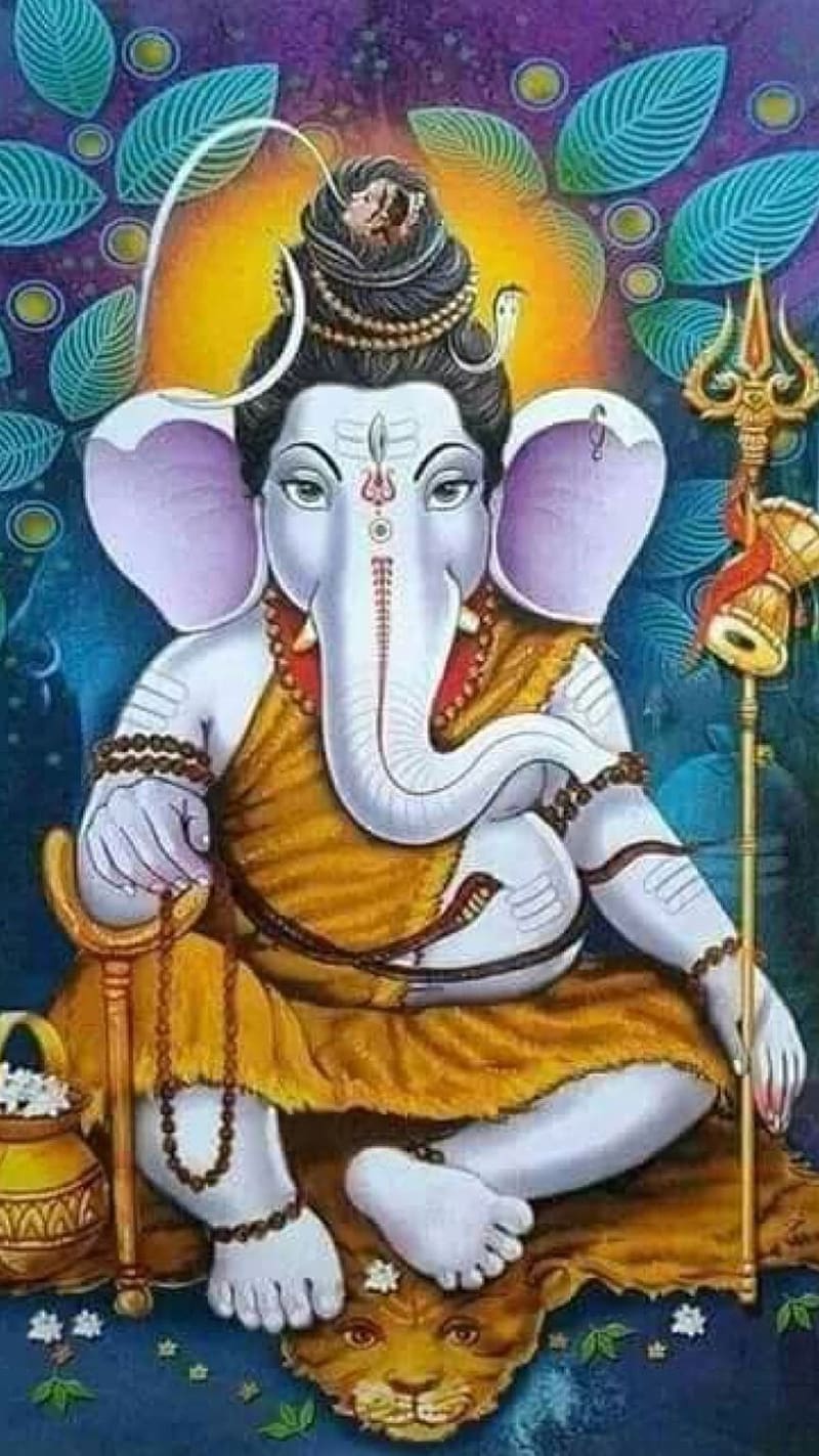 Ganesh Bhagwan Ka, shankar bhagwan roop, shankar, bhagwan, lord, god, HD phone wallpaper