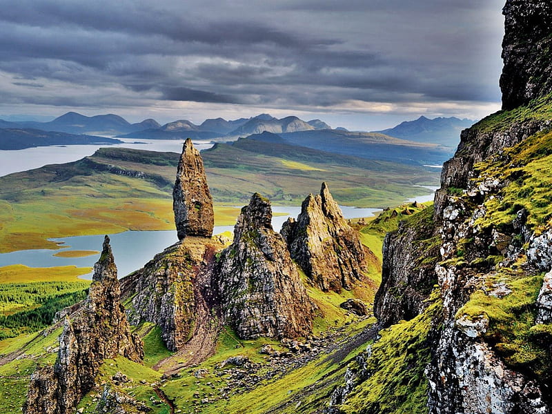Scotland - Isle of Skye, Islands, Isle of Skye, Scottish Islands, Scotland, Skye, HD wallpaper