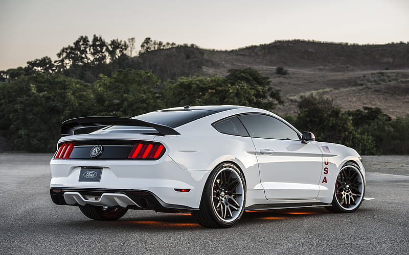 2015 Ford Mustang GT Apollo Edition, 6th Gen, Coupe, V8, car, HD wallpaper