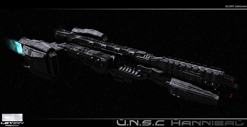 UNSC Hannibal, in amber clad, halo, unsc, hannibal, HD wallpaper