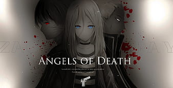 Angels of death, angelsofdeath, anime, anime boy, anime girl, animeboy,  animegirl, HD phone wallpaper