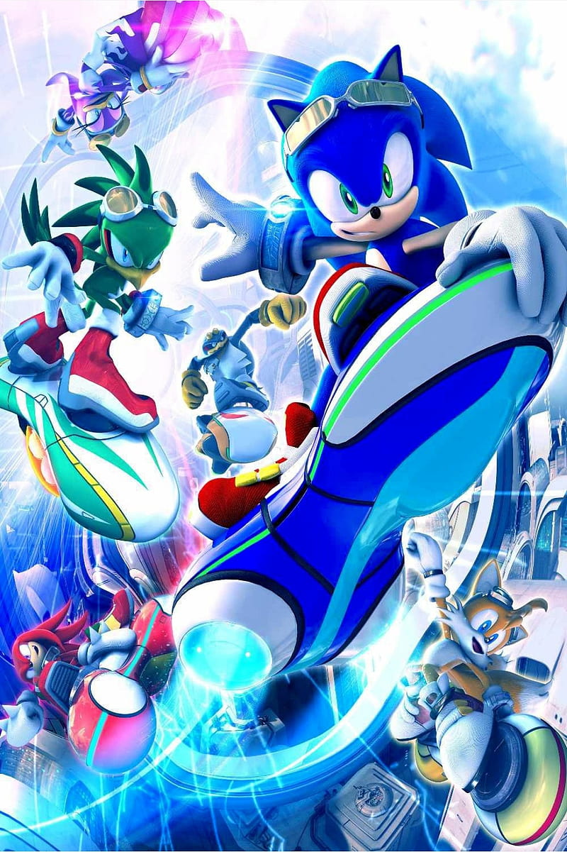 Sonic Riders, riders, sonic, HD phone wallpaper