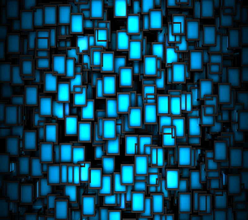 Neon Squares, HD wallpaper | Peakpx