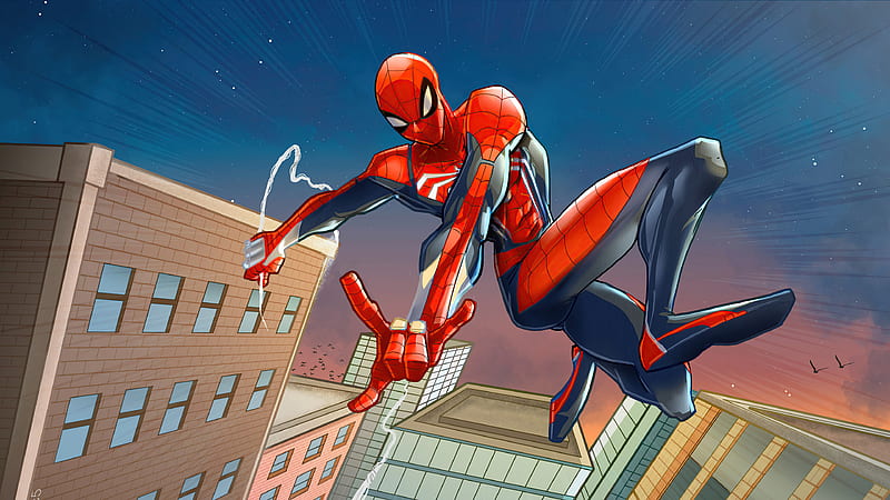 2020 Spider Man Artwork New, spiderman, superheroes, artwork, artist, artstation, HD wallpaper