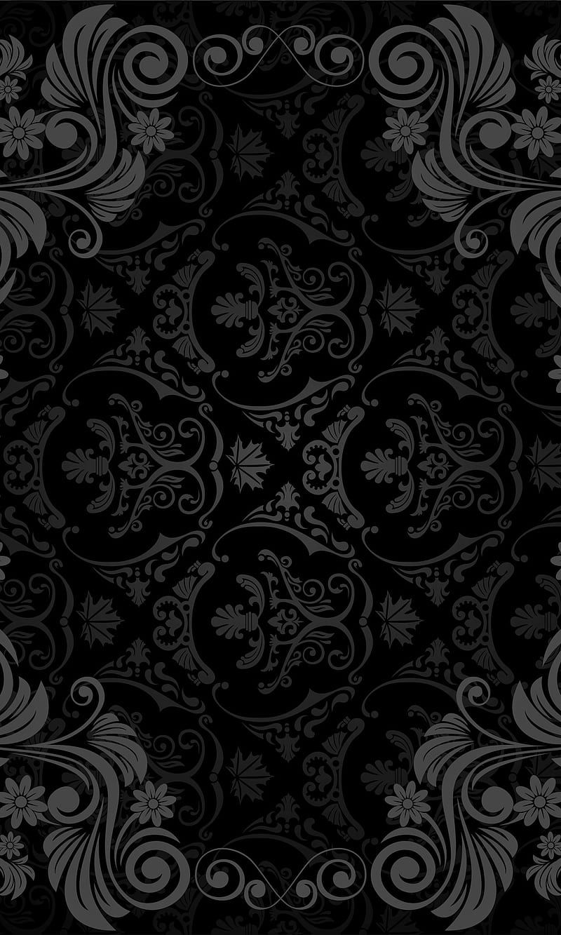 Black Pattern , nice, HD phone wallpaper