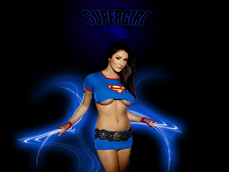 Supergirl, s, sexy, blue, HD wallpaper | Peakpx