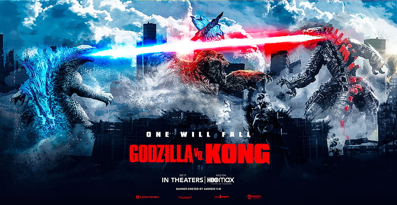 Movie, Godzilla vs Kong, Godzilla , King Kong , Mechagodzilla, HD wallpaper