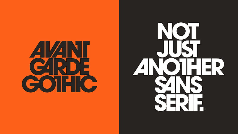 Avant Garde Sans Serif, font, typography, sans serif, quote, HD wallpaper
