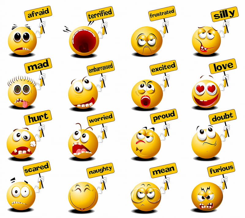 Emoji emociones, caras, sonrisa, sonrisas, Fondo de pantalla HD | Peakpx