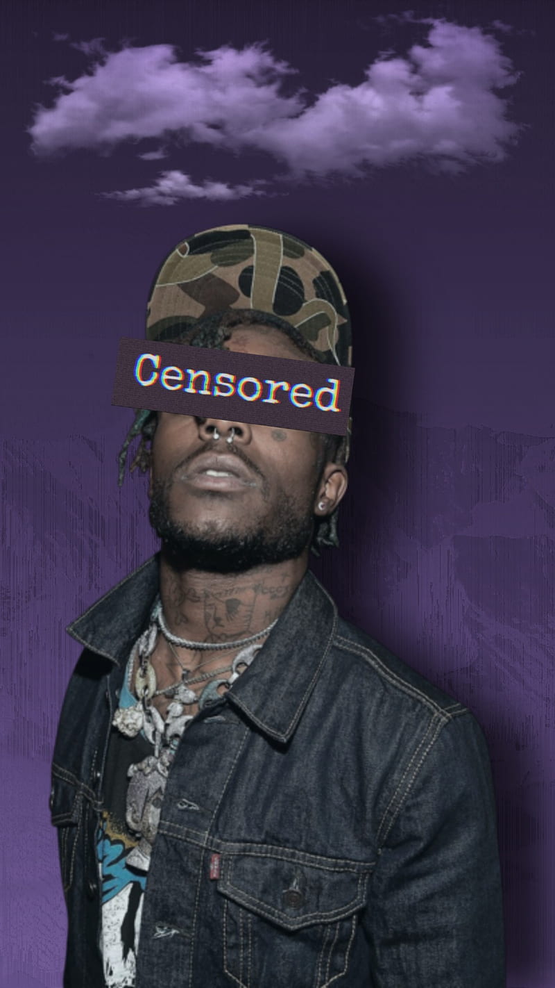 Liluzivert Censored Aesthetic Eternal Awake Purple Rap Vaporwave Hd Mobile Wallpaper Peakpx