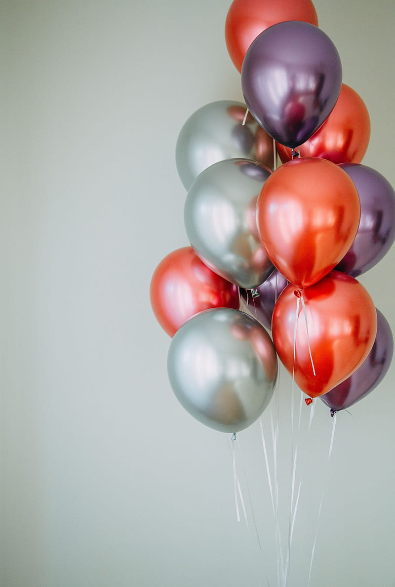 Party Balloons, balloon, baloon, celebration, colors, colourful, HD phone wallpaper