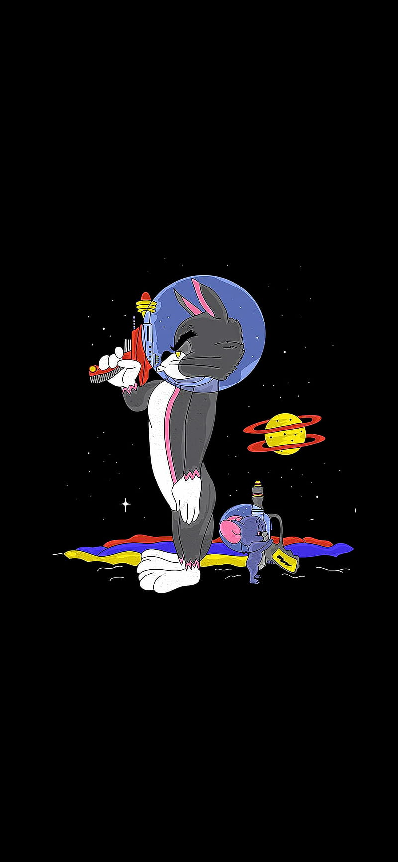 Tom y Jerry, animados, caricaturas, cartoon, HD phone wallpaper