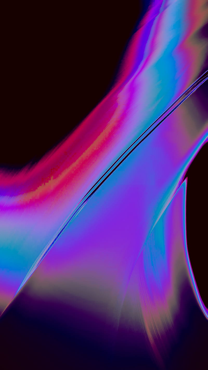 Et Amoled, abstract, black, multicolor, neon, oled, poled, HD phone wallpaper
