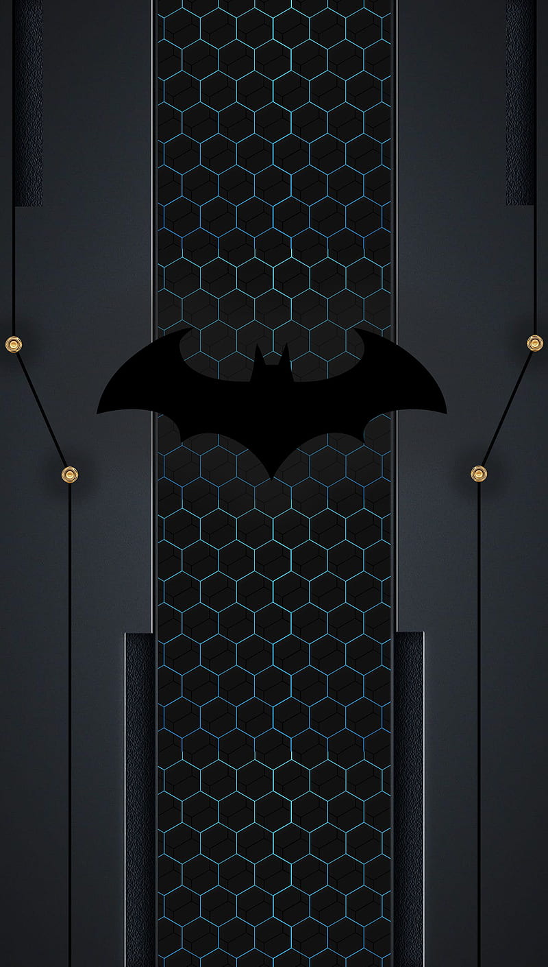 Batman, bat, comic, dc, game, gaming, hero, logo, HD phone wallpaper