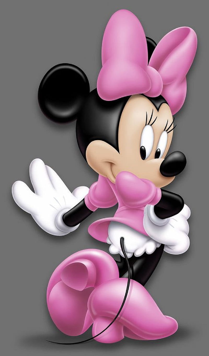 Minnie mouse con de brillos rosa y blanco minnie mouse, Fondo de pantalla  HD | Peakpx