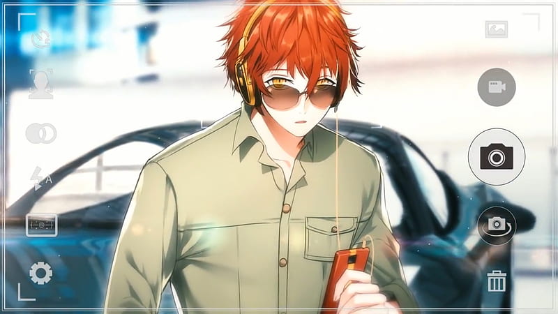 #Nothing, Red hair, Cool, Anime boy, Mystic Messenger, 707, HD wallpaper