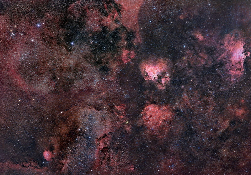 A Sagittarius Starscape, stars, cool, space, fun, galaxy, HD wallpaper