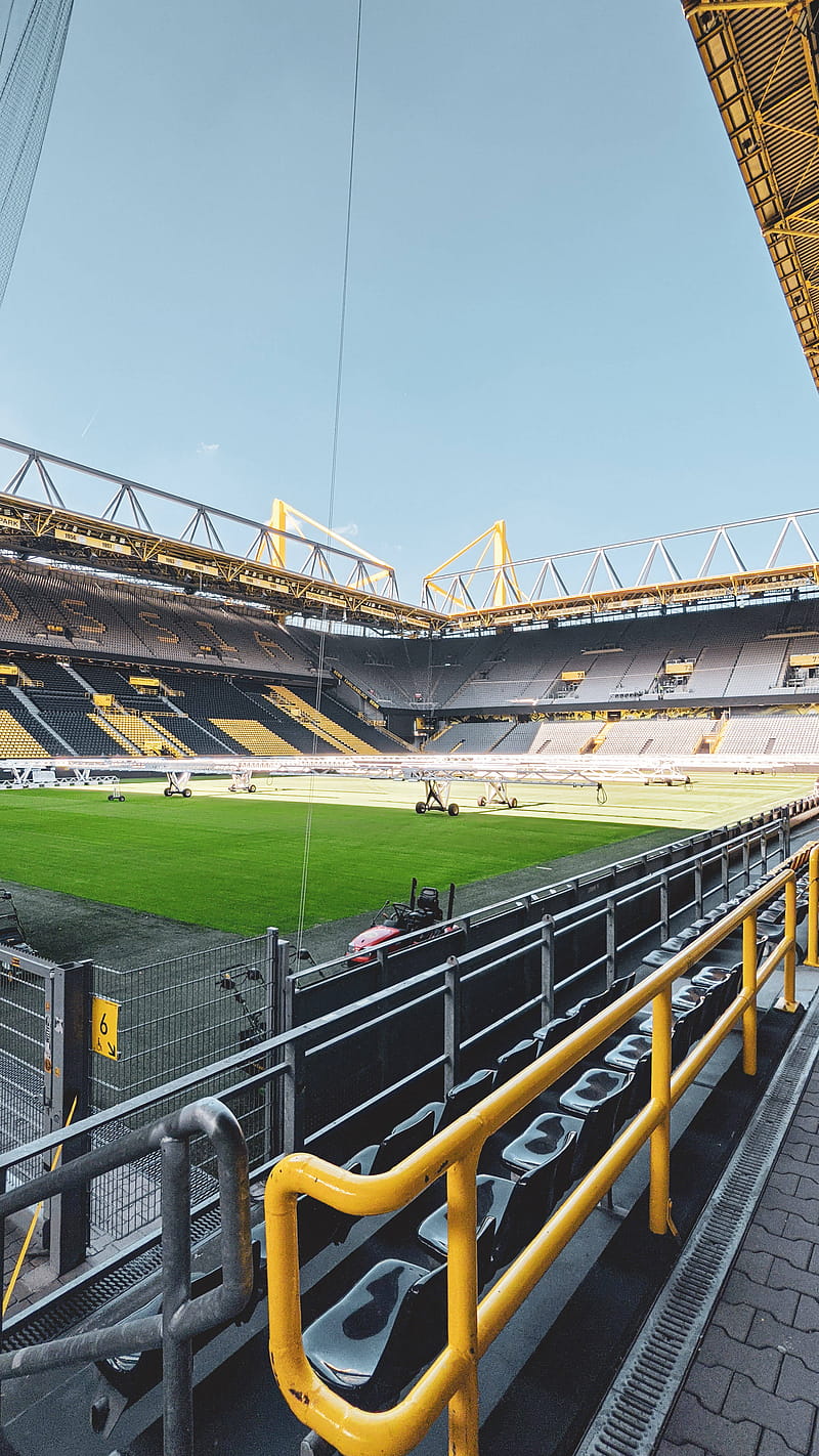 Borussia Dortmund Stadium, HD phone wallpaper