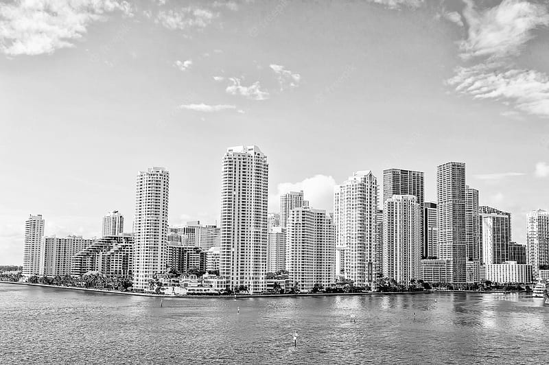 Miami downtown . Vectors, Stock & PSD, HD wallpaper