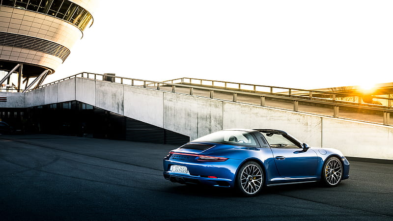 Porsche 911 Targa GTS, porsche-911, porsche, carros, 2018-cars, behance, artist, HD wallpaper