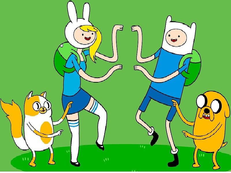 Adventure Time With Finn and Jake Photo: fiona and cake