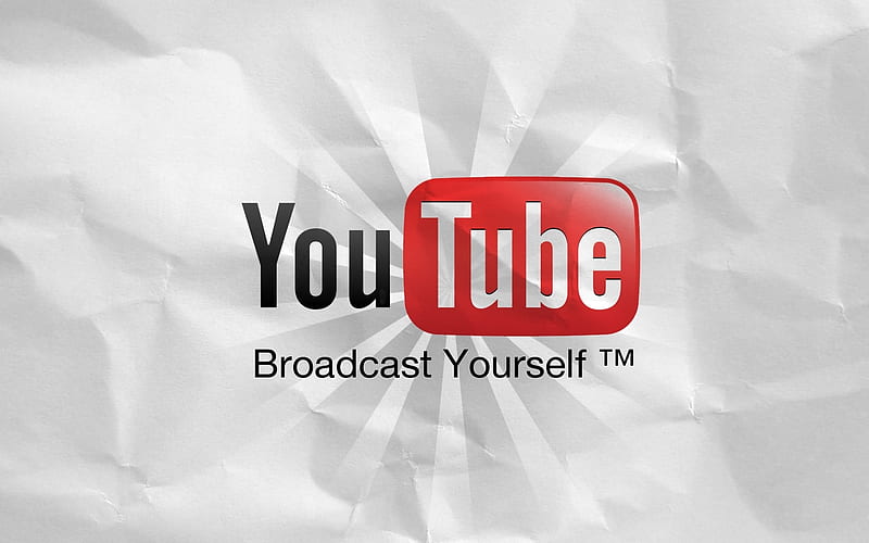 youtube logo-Brand advertising, HD wallpaper