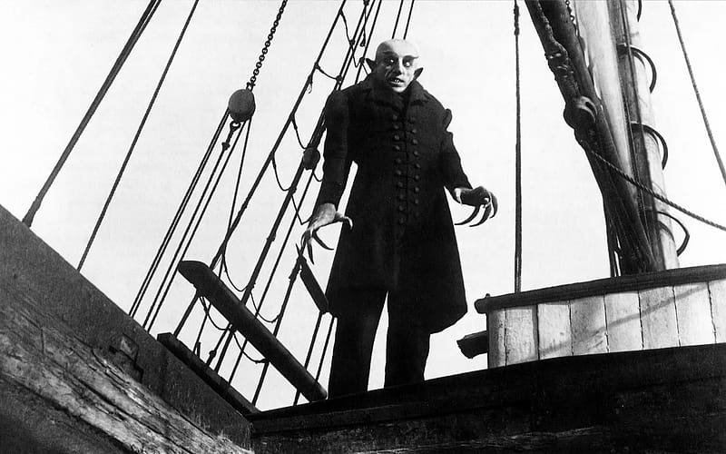 Nosferatu (Max Schreck), Horror, Cinema, Nosferatu, Max Schreck, Vampire, Bram Stoker, HD wallpaper