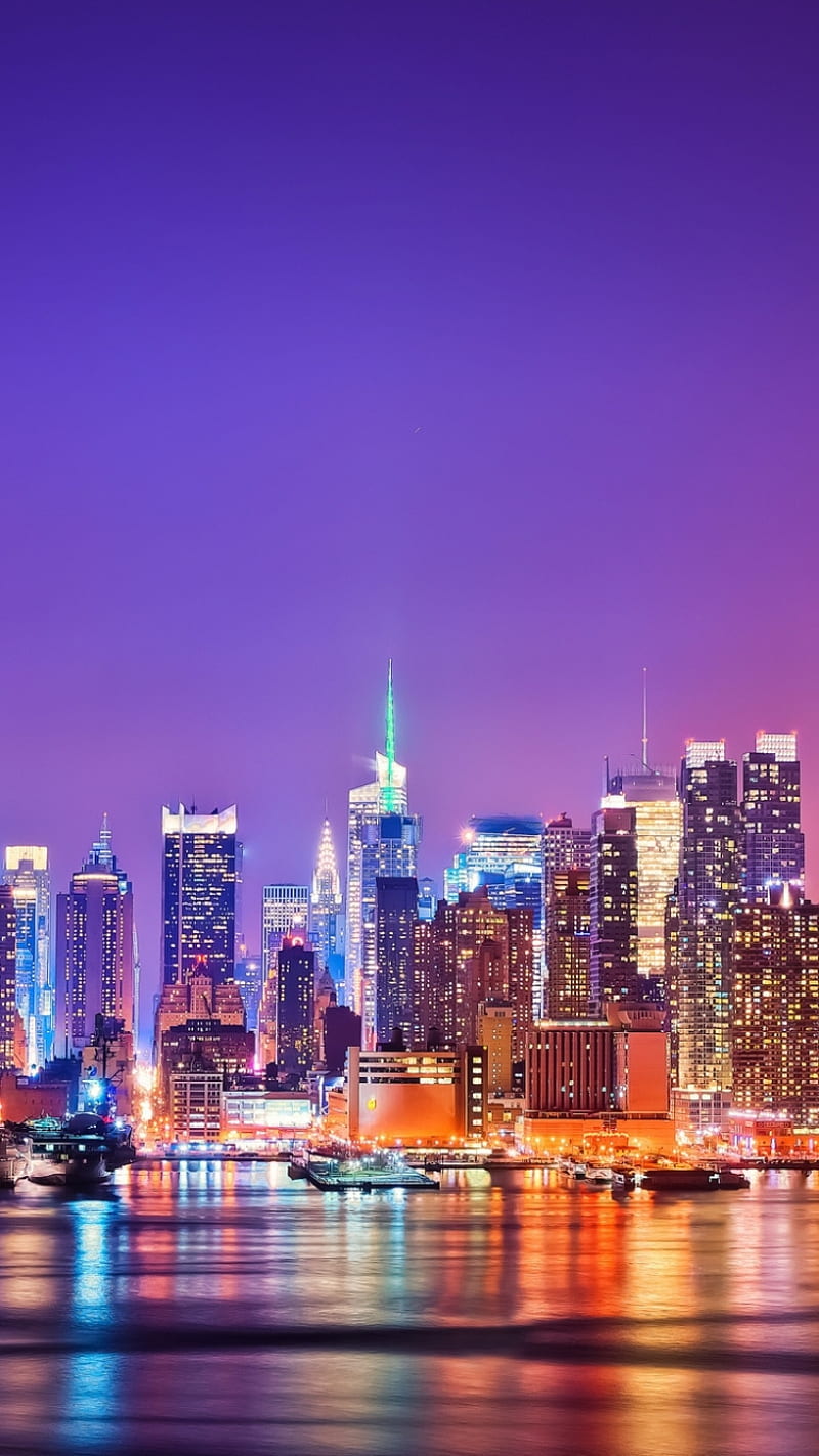 City View, cool, green, maze, new, new york, night, packers, runner, stills, HD phone wallpaper