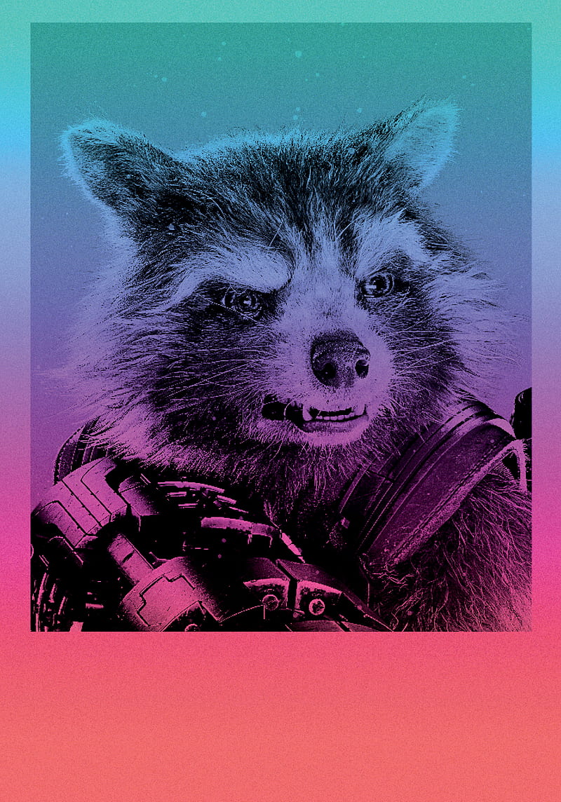 Rocket, avengers, guardians of the galaxy, marvel, vol2, HD phone wallpaper