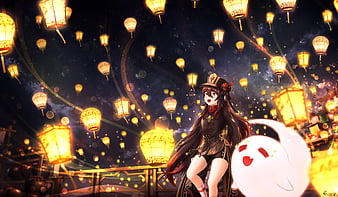 Anime, Genshin Impact, Hu Tao, HD wallpaper