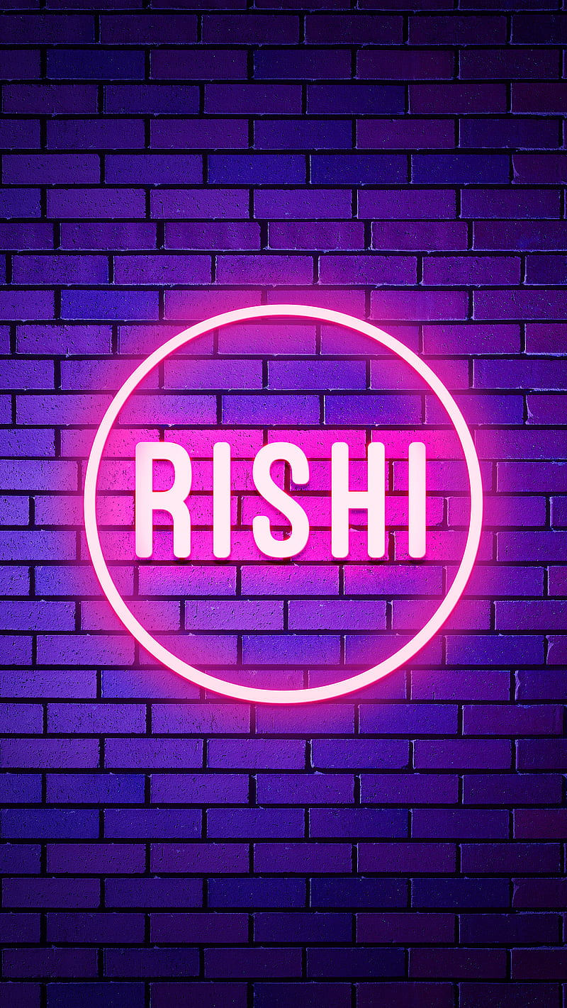Rishi, Name, Neon light, Neon name, name design, person name, your names, HD  phone wallpaper | Peakpx