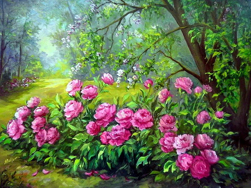 Forest flowers, pretty, bonito, nice, painting, flowers, pinl, art, forest, lovely, HD wallpaper | Peakpx Forest flowers, pretty, bonito, nice, painting, flowers, pinl, art, forest, lovely, HD wallpaper | Peakpx