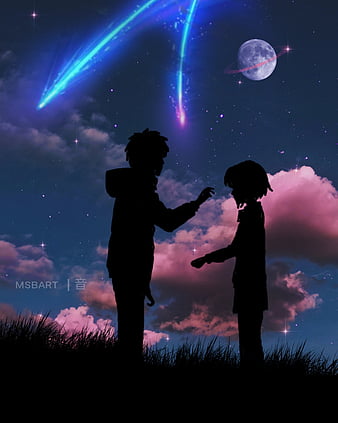 Kimi No Na Wa Wallpaper For Iphone - Iphone Kimi No Nawa (#299907) - HD  Wallpaper & Backgrounds Download