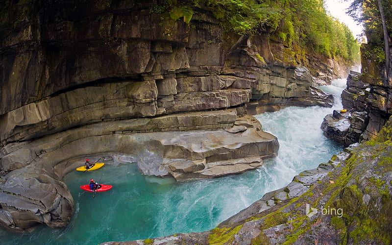 Thrilling rafting-Bing theme, HD wallpaper