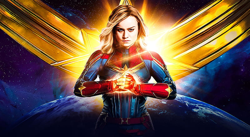 2019 Captain Marvel, captain-marvel, superheroes, movies, 2019-movies, HD wallpaper