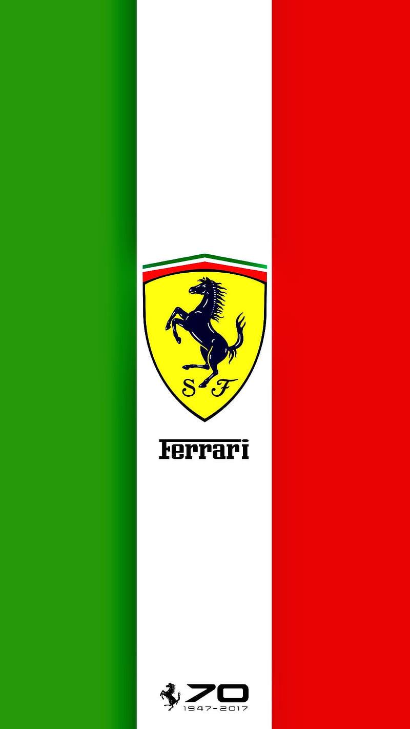 Ferrari Logo Italy , ferrari logo, horse, car, sports car, HD phone wallpaper