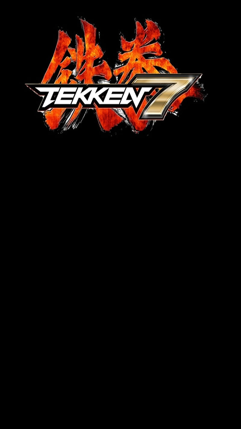 Tekken 7, logos, tekken 7 logo, video games, HD phone wallpaper