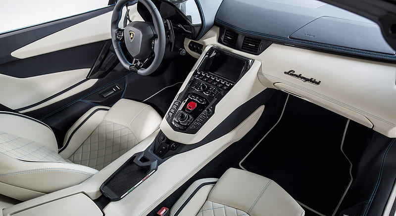2018 Lamborghini Aventador S Roadster - Interior , car, HD wallpaper