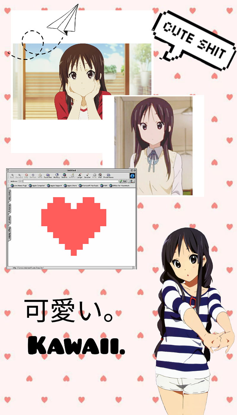 Mio Akiyama Edit, anime, girl, local, mio akiyama, popular, pretty, quotes, theme, you, HD phone wallpaper