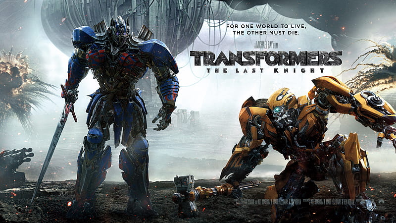 2017 Transformers The Last Knight Movie, bumblebbe, optimus-prime, transformers-the-last-knight, movies, transformers-5, HD wallpaper