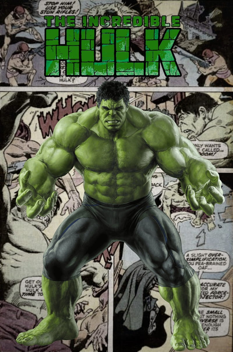 Hulk, incredible hulk, marvel, HD phone wallpaper | Peakpx