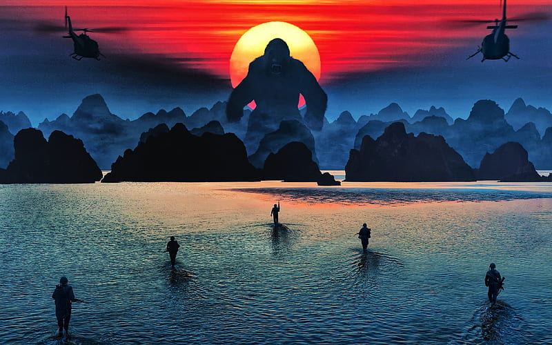 Kong, kingkong, beach, HD wallpaper | Peakpx