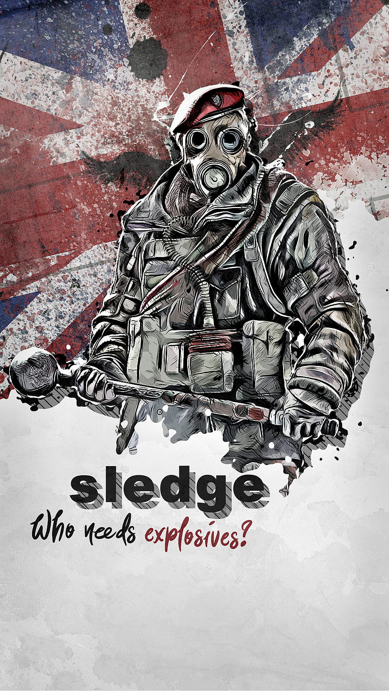 Sledge Elite, rainbow six siege, HD phone wallpaper