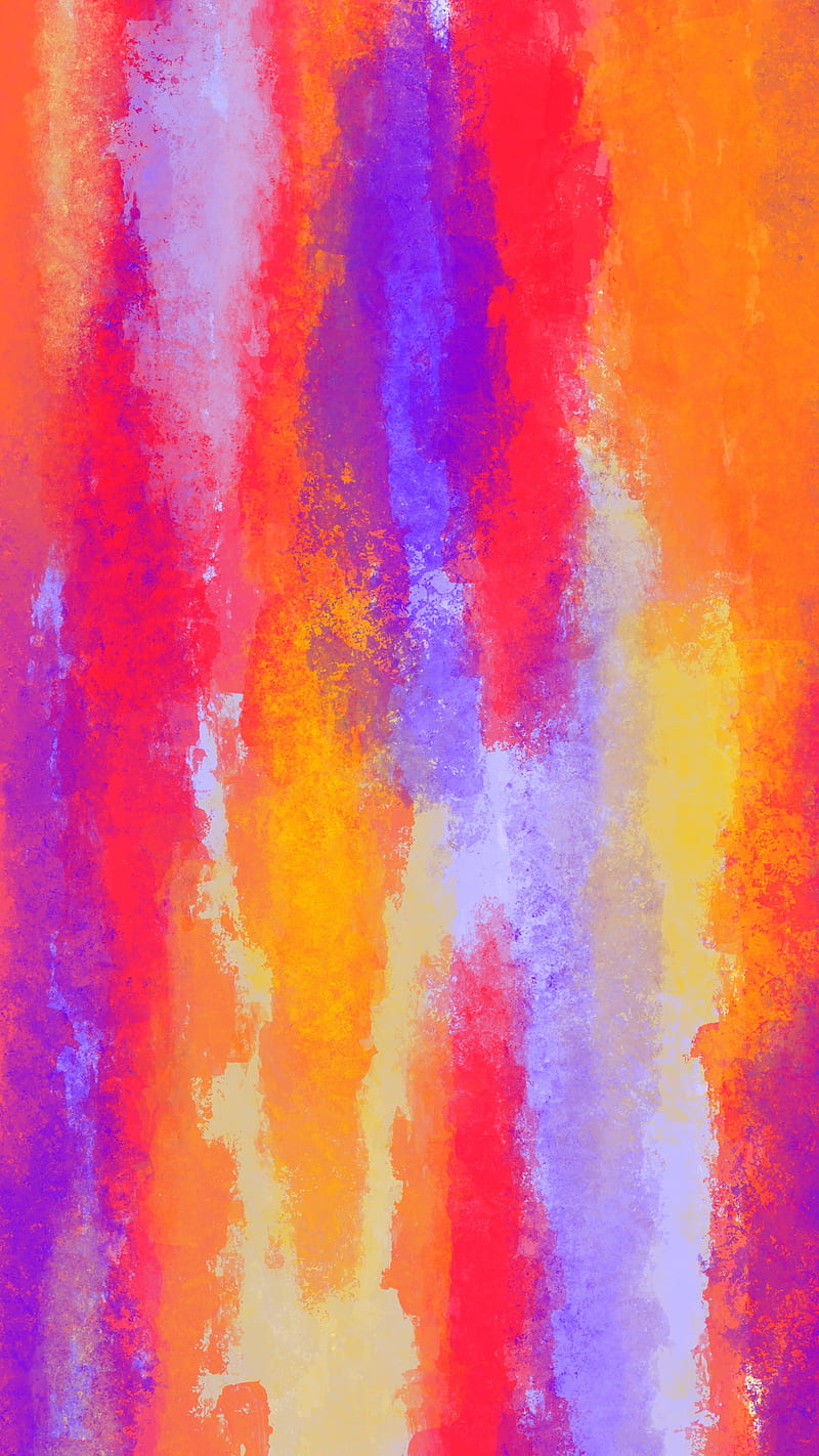 colorful artlines, abstract, art, brush, color line, orange, paint, pattern, pink, red, texture, HD phone wallpaper