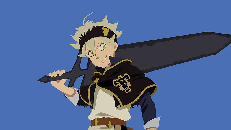 Asta Black Clover Fan Art Sword Black Clover, HD wallpaper