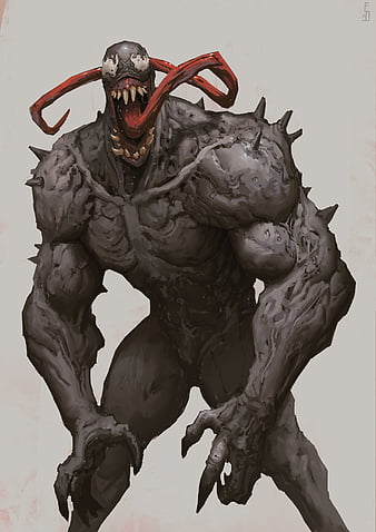 Venom by JordanMichaelJohnson on DeviantArt | Comic art sketch, Comic books  art, Comic book drawing