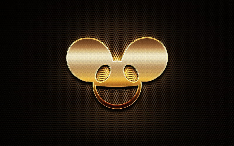 Deadmau5 glitter logo, music brands